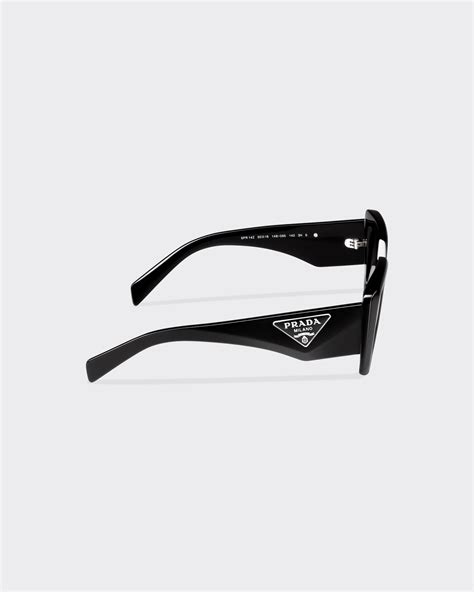 Gradient Grafite Lenses Sunglasses With Triangle Logo 